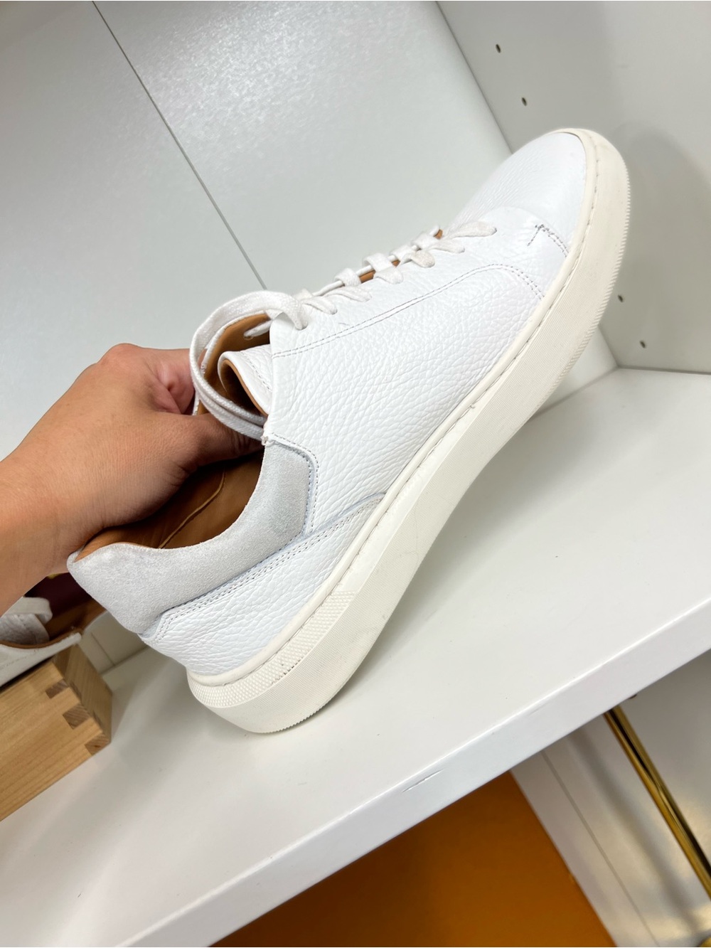 🔥🔥 BRUNOMAGLI SALVATORE SNEAKER men size 8.5 like new - Picture 5 of 12
